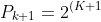 P_{k+1} = 2^{(K+1)+2} + 3^{2(k+1)+1}